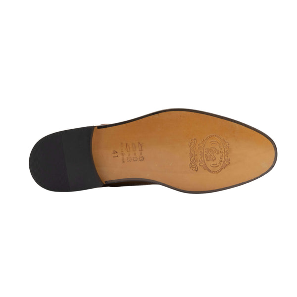 Livia Loafer - Graphic Brown Genuine Leather