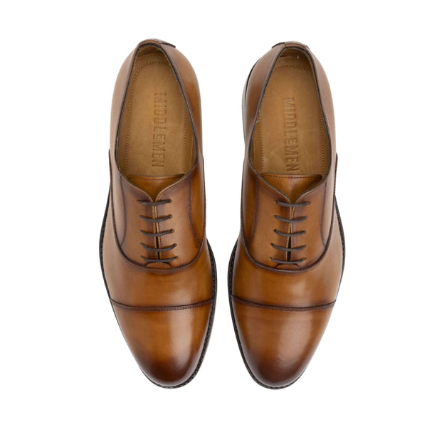 Livia Loafer - Graphic Brown Genuine Leather