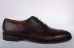 Caterina - Dark Brown Cap-Toe Oxford