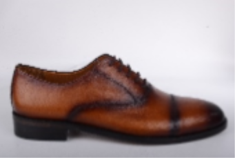 Caterina - Light Brown Cap-Toe Oxford