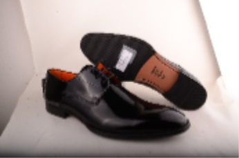 Eleonora - Black Patent Tuxedo Oxford